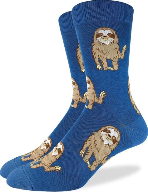 Good Luck Sock Men's Sloth Socks