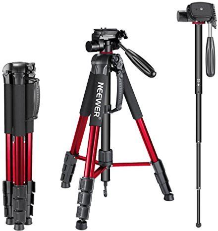 Neewer Aluminum Alloy 64-inch Tripod