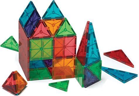 Magna-Tiles Clear Colors 100 Piece Set